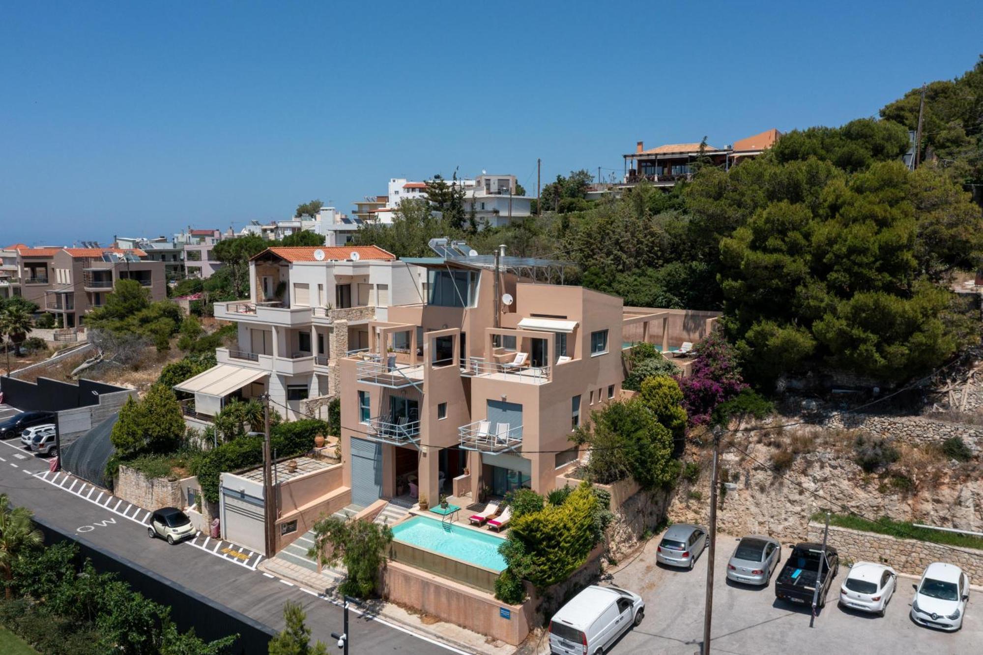 Unlimited Blue Villa Chania  Luaran gambar