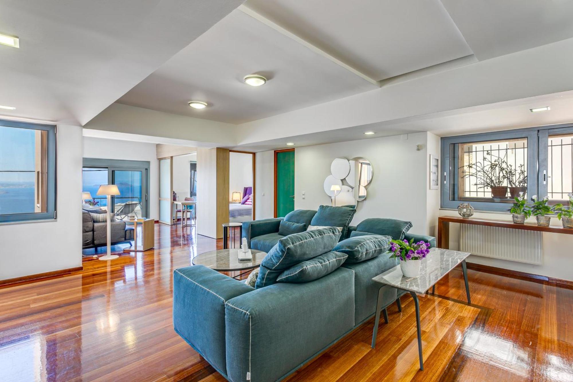 Unlimited Blue Villa Chania  Luaran gambar