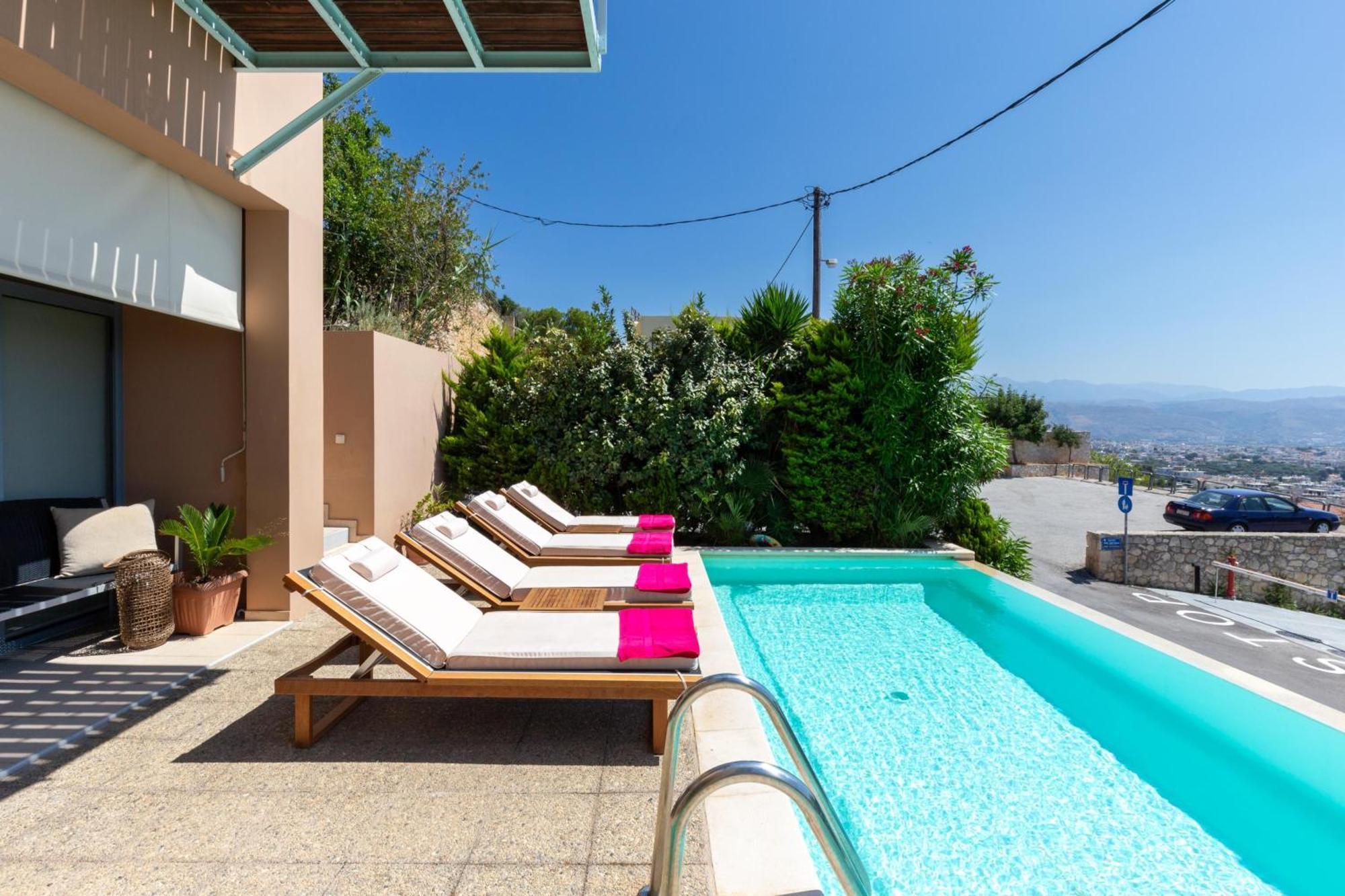 Unlimited Blue Villa Chania  Luaran gambar