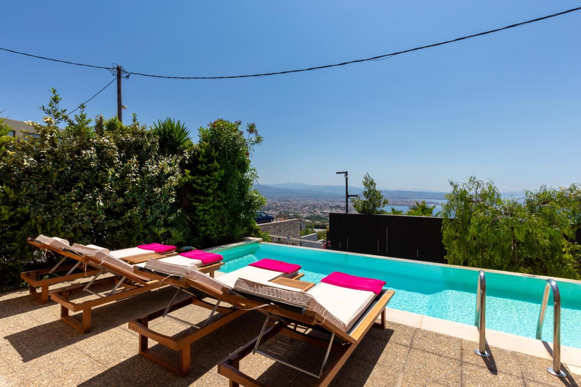 Unlimited Blue Villa Chania  Luaran gambar