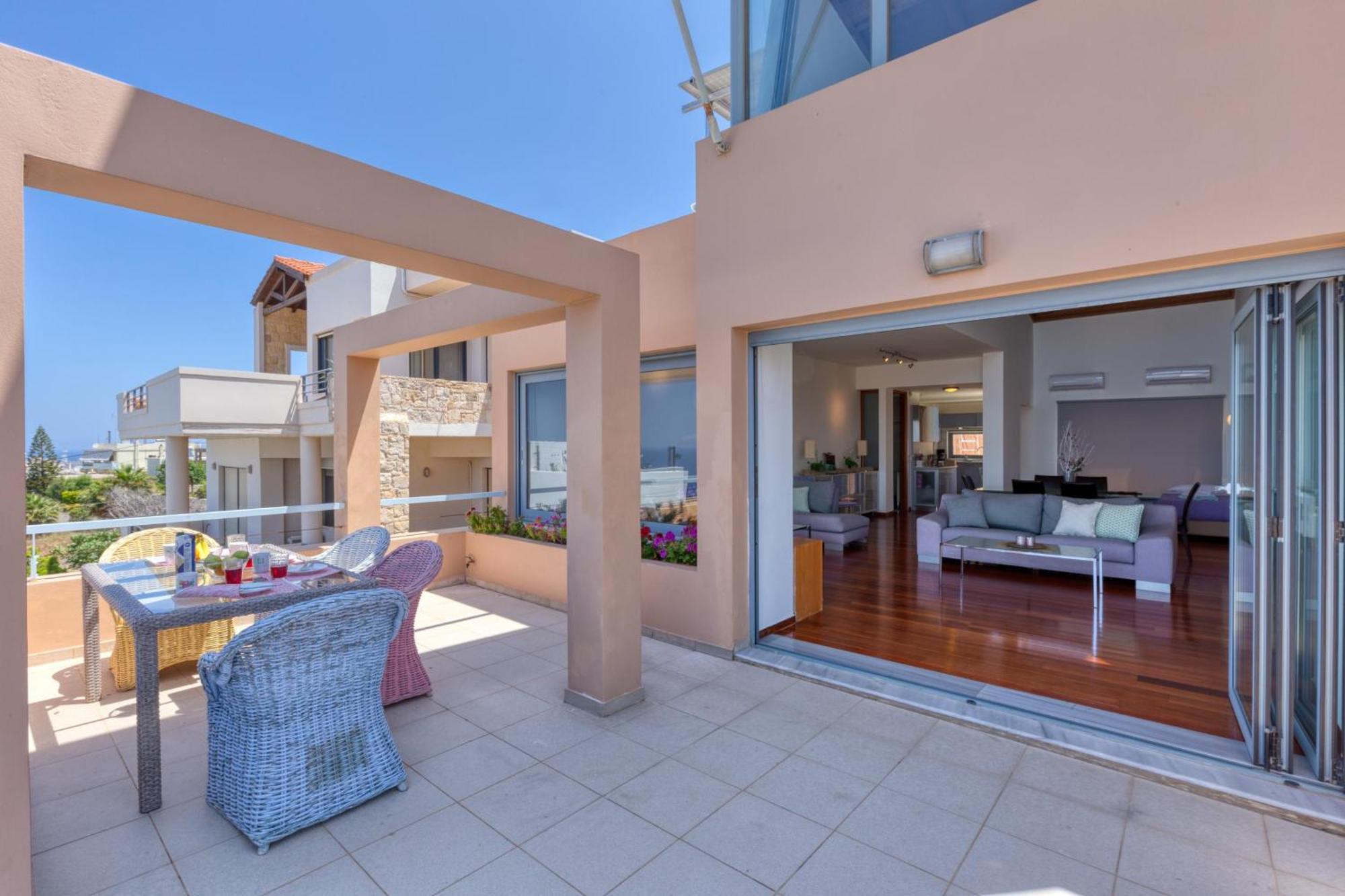 Unlimited Blue Villa Chania  Luaran gambar