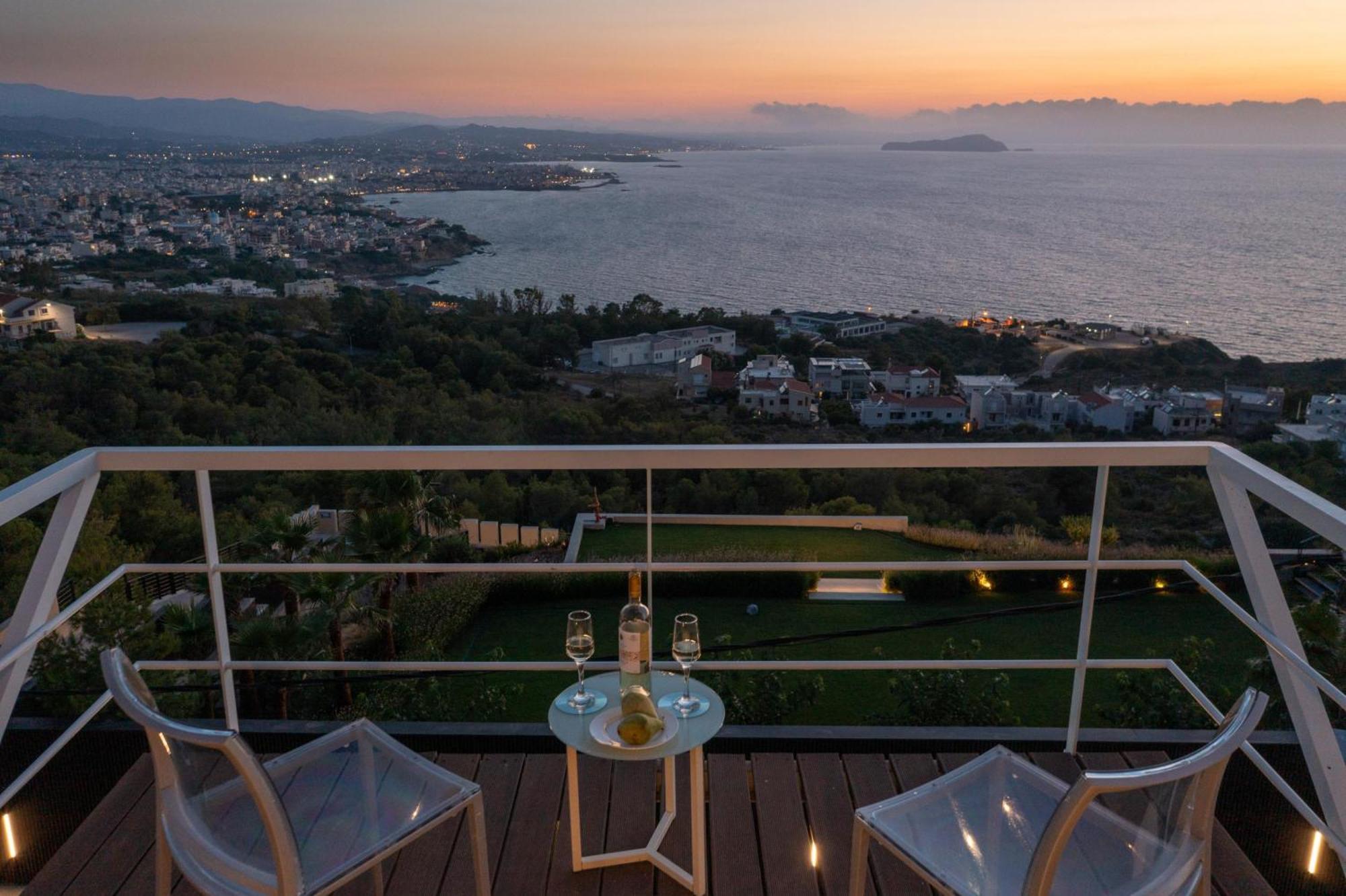 Unlimited Blue Villa Chania  Luaran gambar